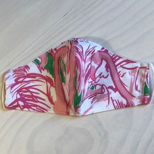 Lilly Pulitzer Mask (Flamingo🦩)